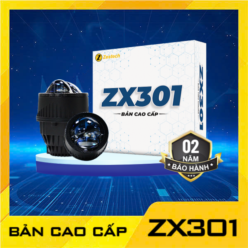 Đèn bi gầm Zestech ZX301 Cao Cấp