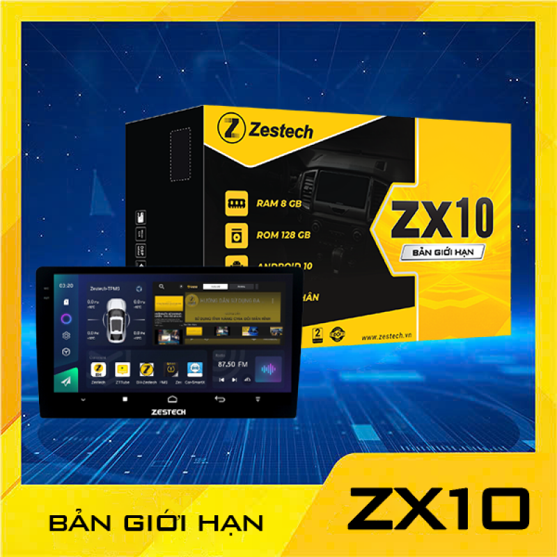 Màn hình Zestech ZX10 Bản Giới Hạn