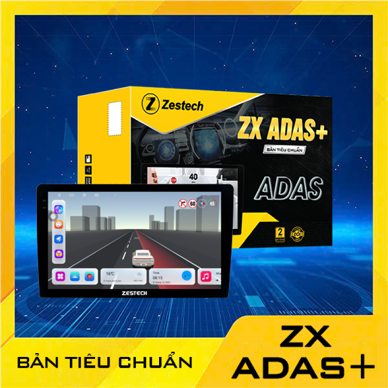 Màn hình Zestech ZX ADAS+ Bản tiêu chuẩn