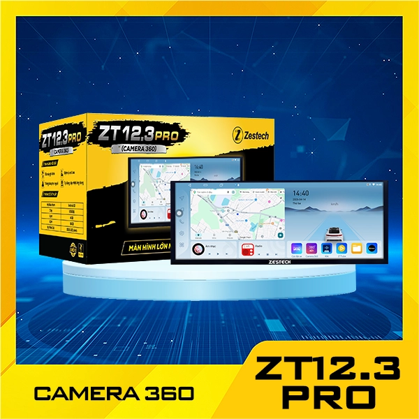 Màn hình ô tô Zestech ZT12.3 PRO 360